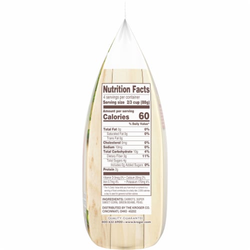 Kroger® Meal-Ready Sides Frozen Mixed Vegetables Perspective: bottom