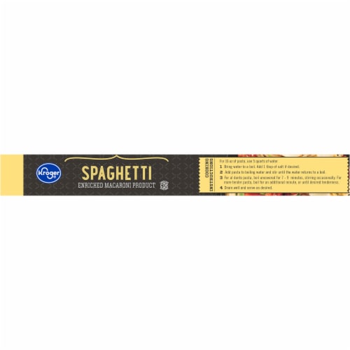 Kroger® Spaghetti Pasta Perspective: bottom