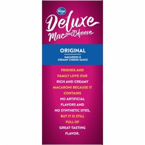 Kroger® Deluxe Original Macaroni & Cheese Perspective: bottom