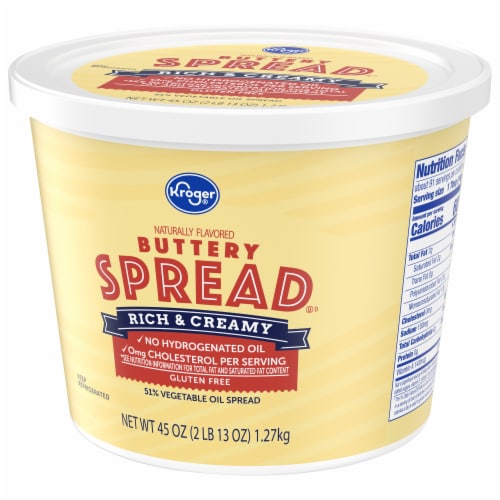 Kroger® Buttery Vegetable Oil Spread Perspective: bottom
