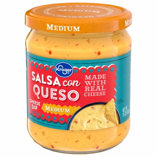 Kroger® Medium Salsa Con Queso Cheese Dip Perspective: bottom