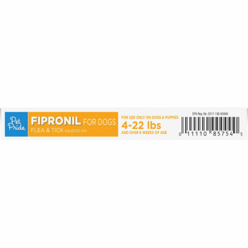 Pet Pride Fipronil Flea & Tick Squeeze-On Perspective: bottom