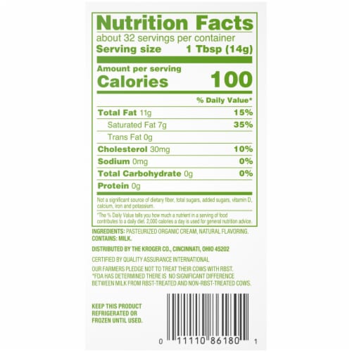 Simple Truth Organic™ Unsalted Butter Sticks Perspective: bottom