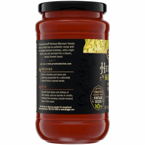 Private Selection® Heirloom Marinara Vine-Ripened Tomato Sauce Perspective: bottom