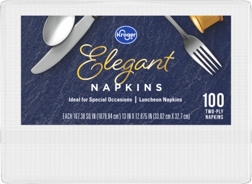 Kroger® Elegant Luncheon Paper Napkins Perspective: bottom