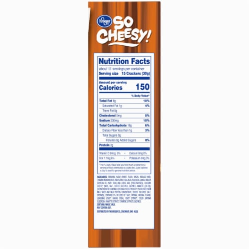 Kroger® So Cheesy! Original Big Baked Cheese Bits Perspective: bottom