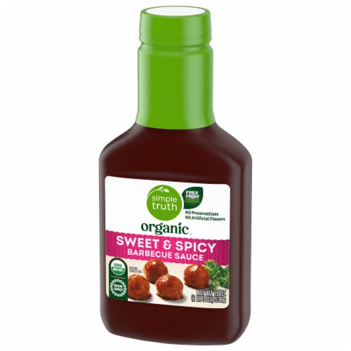 Simple Truth Organic® Sweet & Spicy BBQ Sauce Perspective: bottom