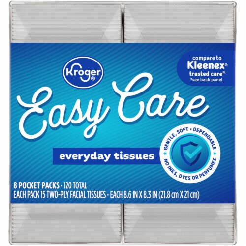 Kroger® ® Pocket Pack Facial Tissue Perspective: bottom