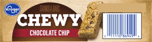 Kroger® Chewy Chocolate Chip Granola Bars Perspective: bottom