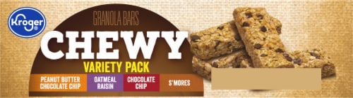 Kroger® Chewy Granola Bars Variety Pack Perspective: bottom