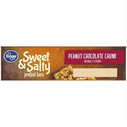 Kroger® Peanut Chocolate Chunk Pretzel Bars Perspective: bottom