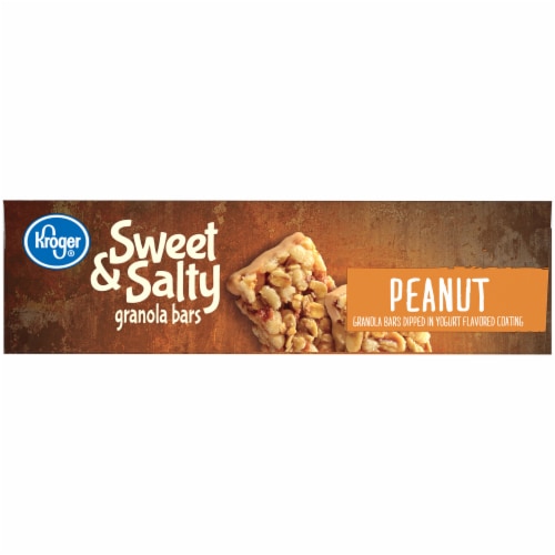 Kroger® Sweet & Salty Peanut Granola Bars Perspective: bottom