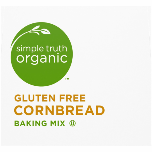 Simple Truth Organic™ Gluten Free Cornbread Baking Mix Perspective: bottom