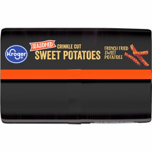 Kroger® Sweet Potato Crinkle Cut French Fries Perspective: bottom