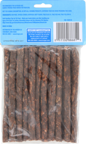 Pet Pride® Beefhide Beef Flavor Munchy Sticks for Dogs Perspective: bottom