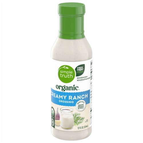 Simple Truth Organic® Creamy Ranch Salad Dressing Perspective: bottom
