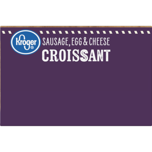 Kroger® Sausage Egg & Cheese Croissant Sandwiches Perspective: bottom
