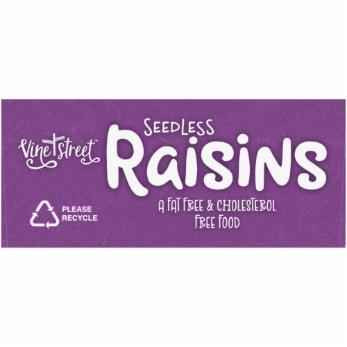 Vine Street Seedless Raisins Perspective: bottom