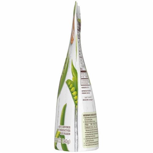 Kroger® Traditional Favorites Frozen Peas Green Perspective: bottom