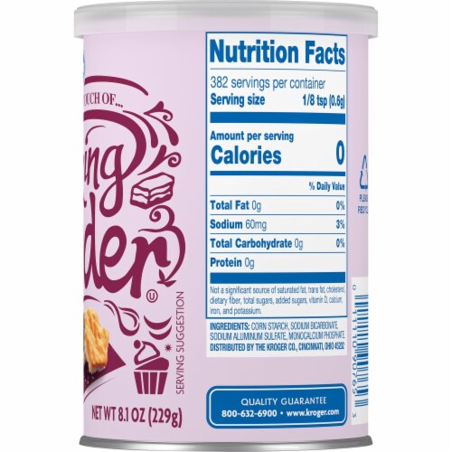 Kroger® Baking Powder Perspective: bottom