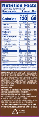 Kroger® No Sugar Added Low Fat Fudge Bars Perspective: bottom