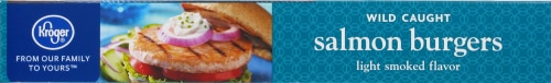 Kroger® Wild Caught Salmon Burgers Perspective: bottom