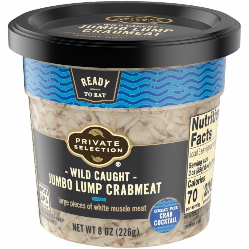 Private Selection® Wild Caught Jumbo Lump Crabmeat Perspective: bottom