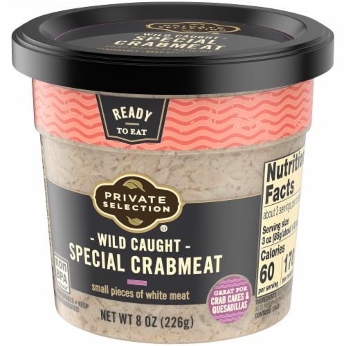 Private Selection® Wild Caught Special Crabmeat Perspective: bottom