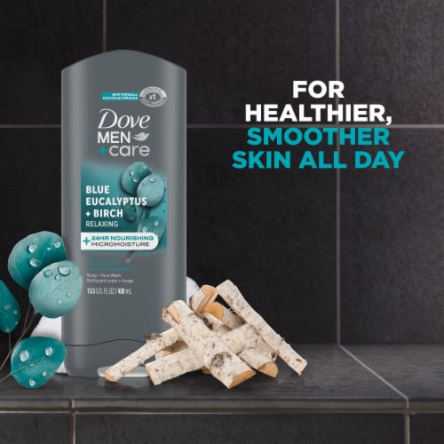 Dove Relaxing Body and Face Wash Perspective: bottom