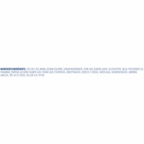 Dove Glowing Care Mango & Almond Foaming Bath Salts Perspective: bottom