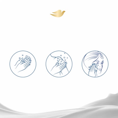 Dove Calm Skin Anti-Stress Beauty Bar Soap Perspective: bottom