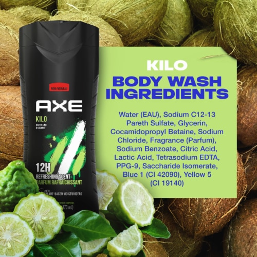 AXE Men Kilo Kaffir Life Coconut Body Wash 16 fl oz Jay C