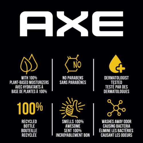AXE Phoenix Body Wash Perspective: bottom