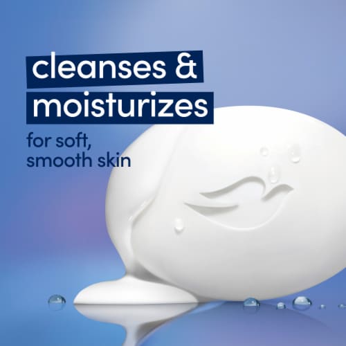 Dove Original Gentle Moisturizing Cream Beauty Bar Soap Perspective: bottom