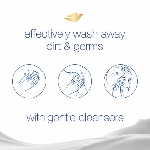 Dove Beauty Bar Original Gentle Skin Cleanser Perspective: bottom