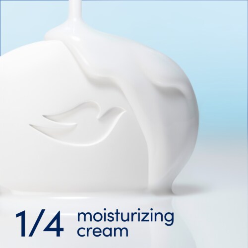 Dove Beauty Bar Soap for Sensitive Skin Sensitive Fragrance Free and Hypoallergenic Perspective: bottom