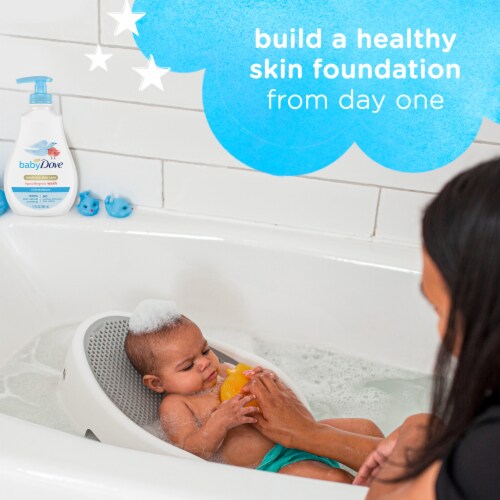 Baby Dove Hypoallergenic Sensitive Skin Rich Moisture Tear-Free Baby Wash Perspective: bottom