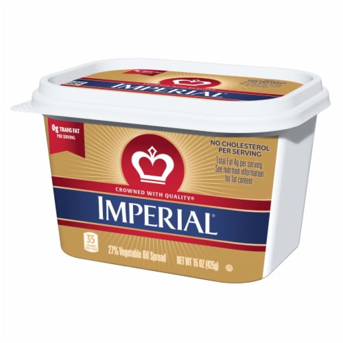 Imperial Vegetable Oil Spread Tub Perspective: bottom