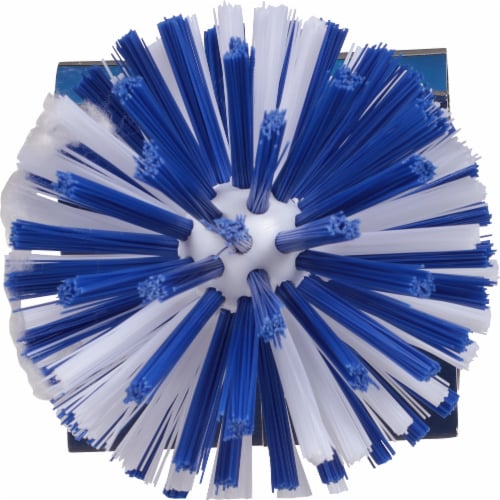 Dawn Twister Bottle Brush - White/Blue Perspective: bottom