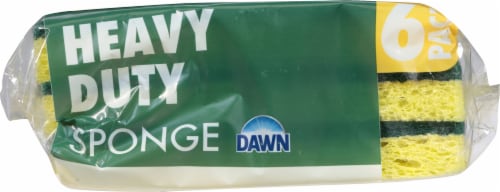 Dawn Heavy Duty Scrubber Sponges Perspective: bottom