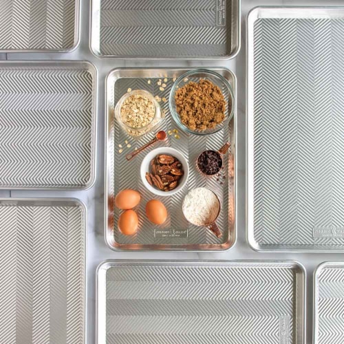 Nordic Ware Prism Half Sheet " Perspective: bottom