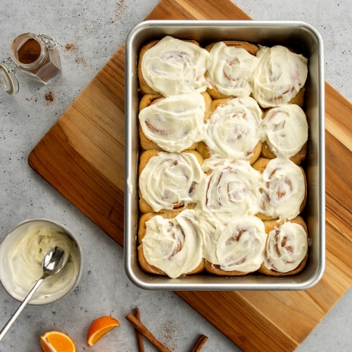Nordic Ware® Cake Pan - Silver Perspective: bottom