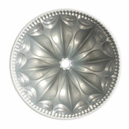 Nordic Ware Fleur De Lis Bundt Pan Perspective: bottom