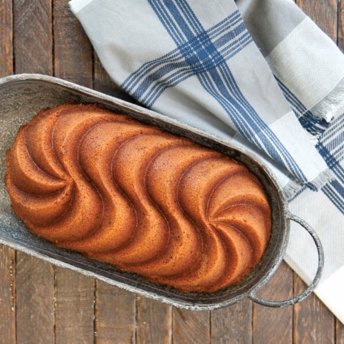 Nordic Ware Heritage Loaf Pan Perspective: bottom