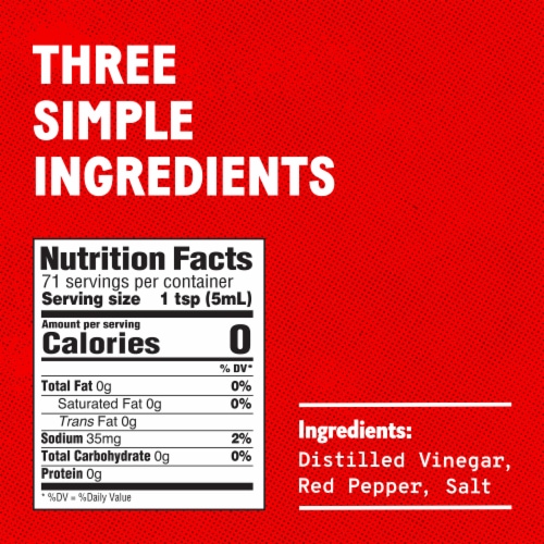 TABASCO® Original Red Pepper Sauce Perspective: bottom