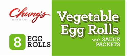 Chung's® Vegetable Egg Rolls with Sweet and Sour Sauce Perspective: bottom