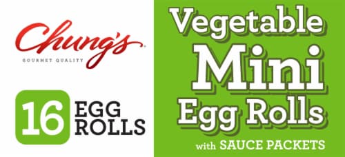 Chung's® Mini Vegetable Egg Rolls Perspective: bottom