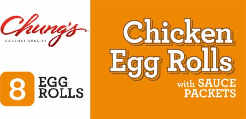 Chung's® Chicken Egg Rolls Perspective: bottom