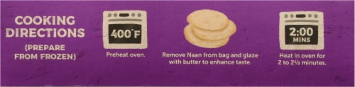 Deep® Indian Kitchen Original Naan Bread Perspective: bottom