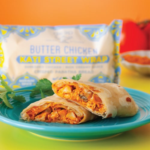 Deep Indian Kitchen Butter Chicken Kati Street Wrap Perspective: bottom